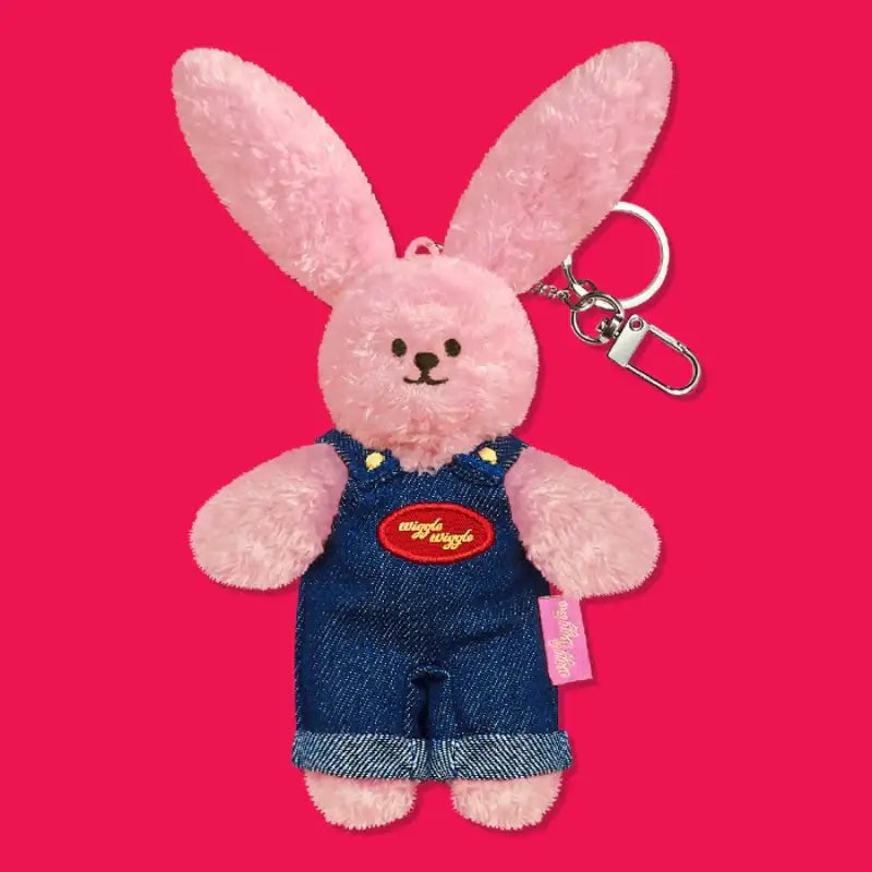 Wiggle Wiggle - Little Play Bunny Toy Keyring - Wiggle Wiggle - Keyring - Harumio