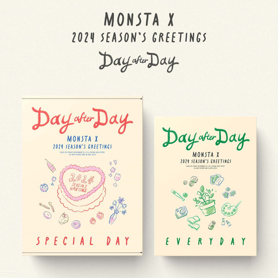 MONSTA X - 2024 Season's Greetings - SLL JoongAng Co., Ltd. / Starship Entertainment - Albums - Harumio