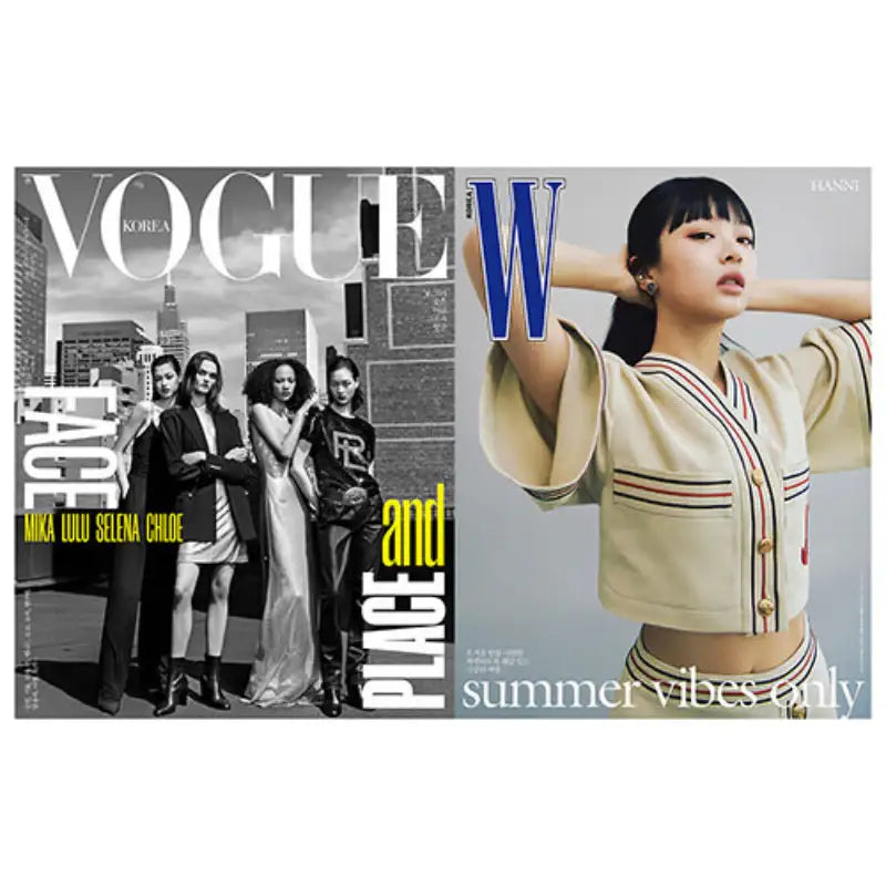 Vogue + W Korea - Magazine Set - Doosan Magazine - Magazine - Harumio