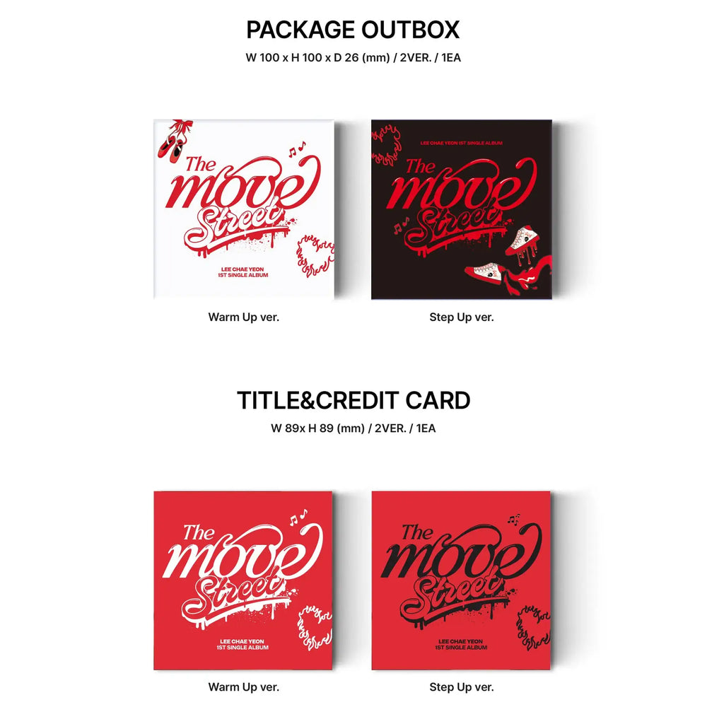 Lee Chae Yeon - The Move : Street : 1st Single Album (KiT Version) - Lee Chae Yeon - Album - Harumio