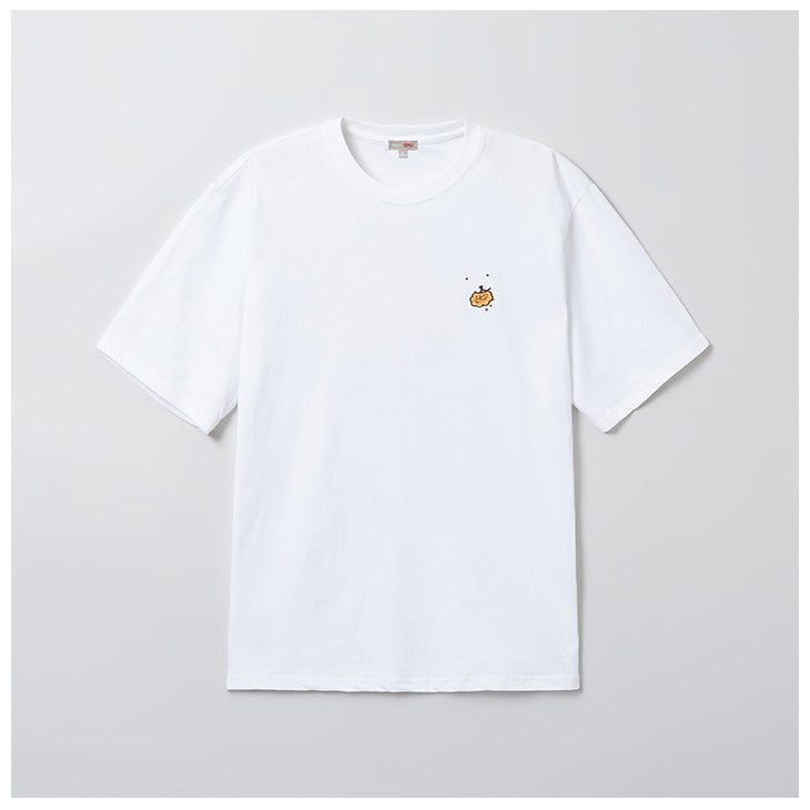 SPAO x Damgome - Sunflower White Short Sleeve T-Shirt
