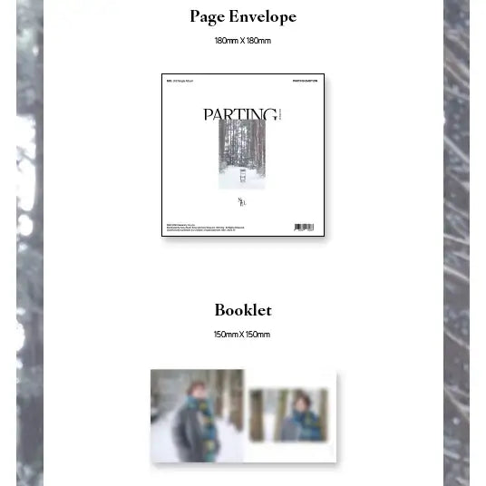 NIEL - PARTING EMOTION : 3rd Single Album - Kakao Entertainment / Cube Entertainment Co., Ltd. - Album - Harumio