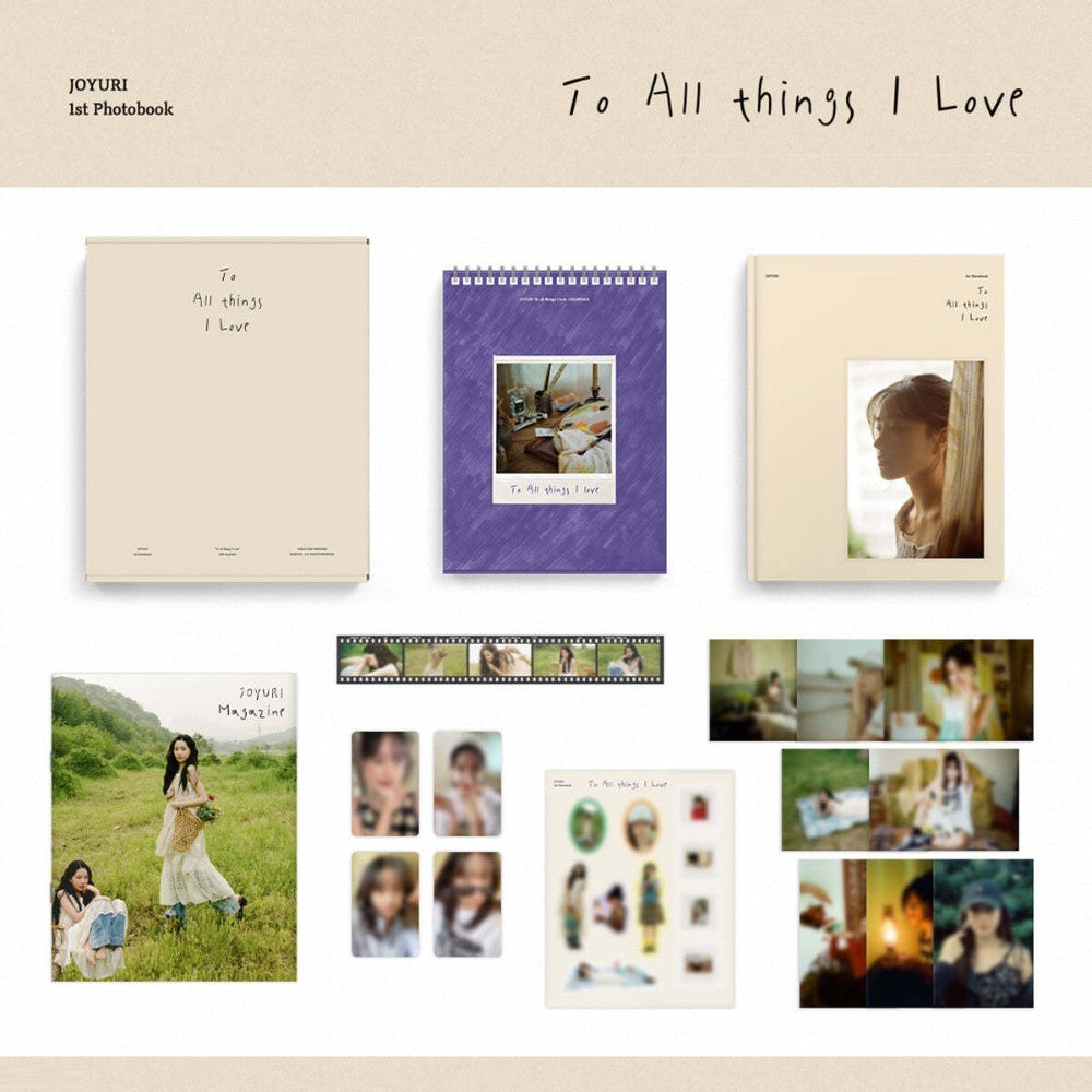 JO YURI - To All things I Love : 1st Photobook