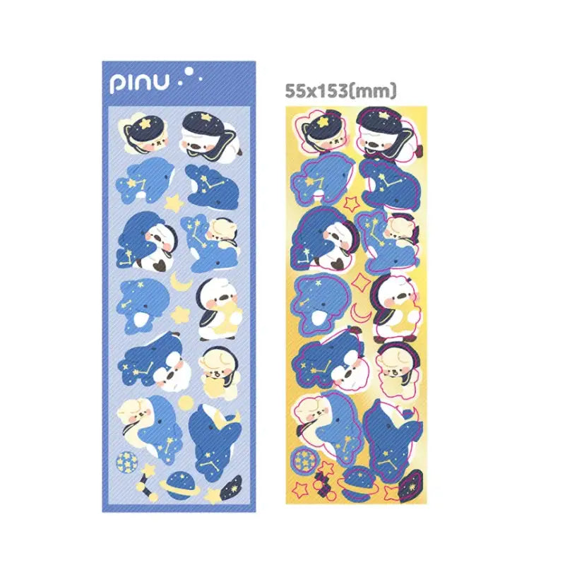 Pinu - Whale & Dream Fairy Seal Sticker - Soone Content - Stickers - Harumio