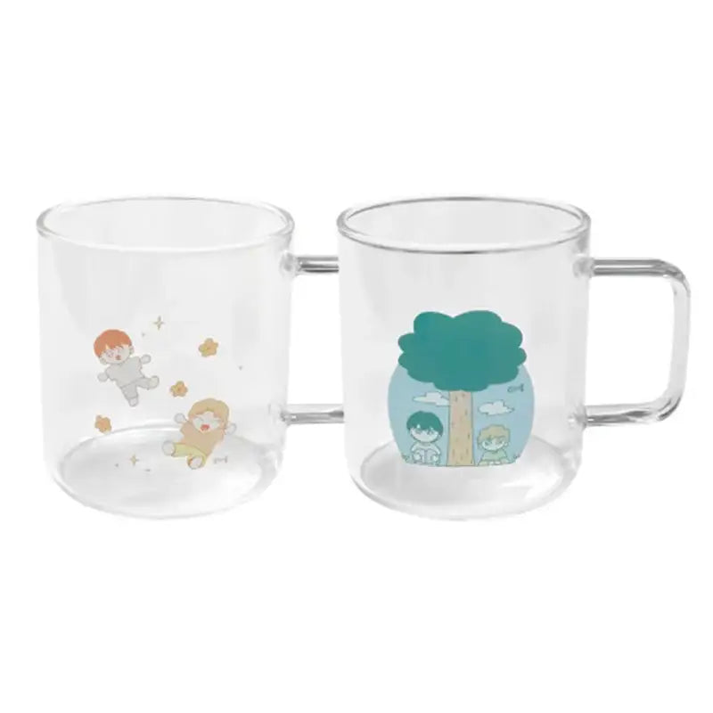 Dam Of The Forest - Glass - ARTRANK - Glass Cup - Harumio