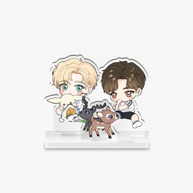 Heat and Run - Jae-yi & Juho Acrylic Stand - Lezhin - Acrylic Stand - Harumio