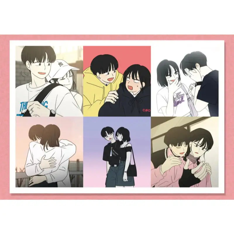 Love Revolution - Gong Joo-young & Wang Ja-rim Sticker Pack - Webtoon Friends - Stickers - Harumio