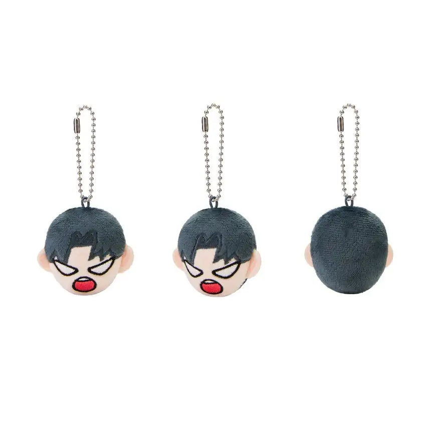 Garbage Time - Jakppung Face Keyring - Webtoon Friends - Keyring - Harumio