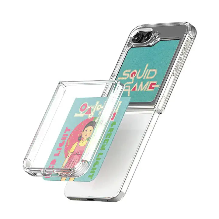 SLBS - Netflix Squid Game Younghee Flip Suit Card (Galaxy Z Flip5) - SLBS - Home & Living, Accessories - Harumio