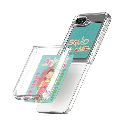 SLBS - Netflix Squid Game Younghee Flip Suit Card (Galaxy Z Flip5)