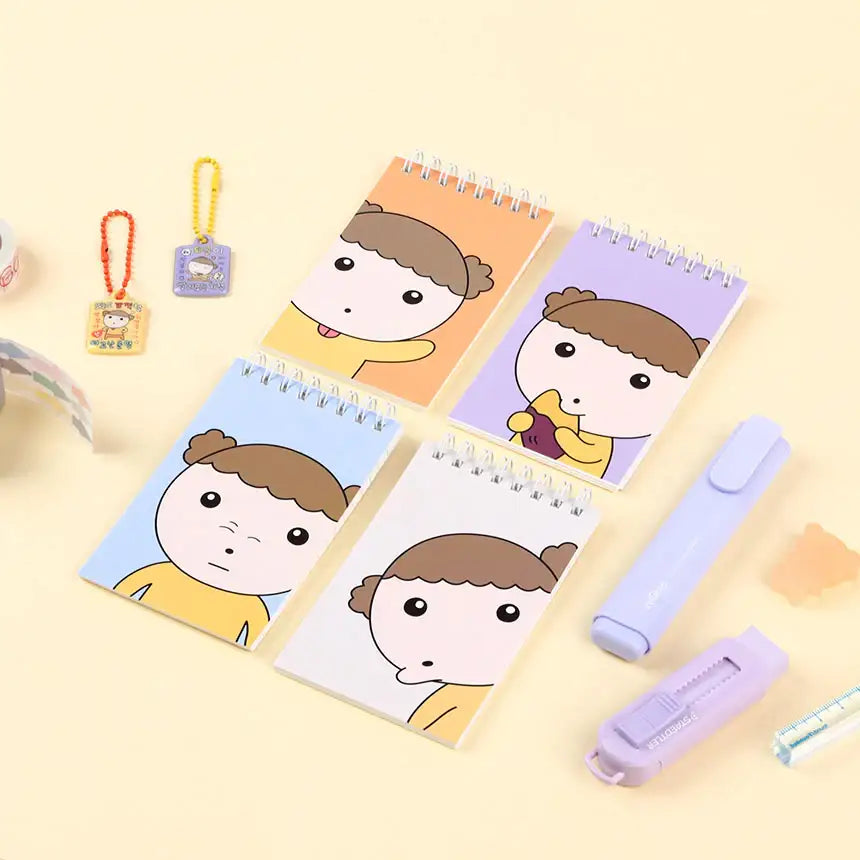 Maru Is a Puppy - Vertical Notebook - Webtoon Friends - Stationery - Harumio