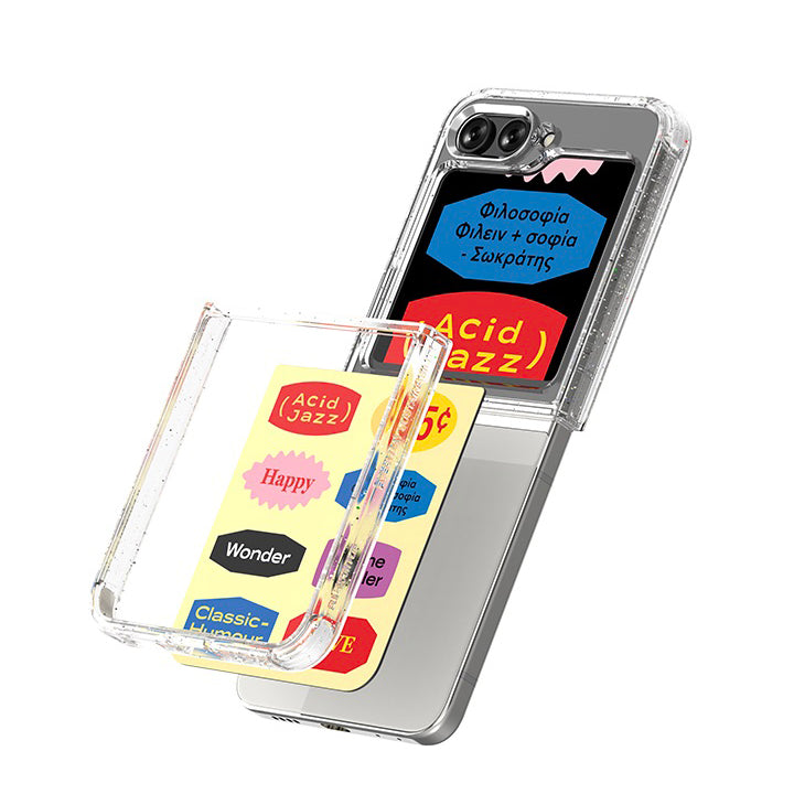 SLBS - 275C Yellow Flip Suit Card (Galaxy Z Flip5)