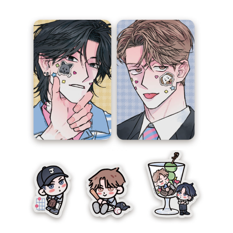 Curveball and Splitter - Sticker Set