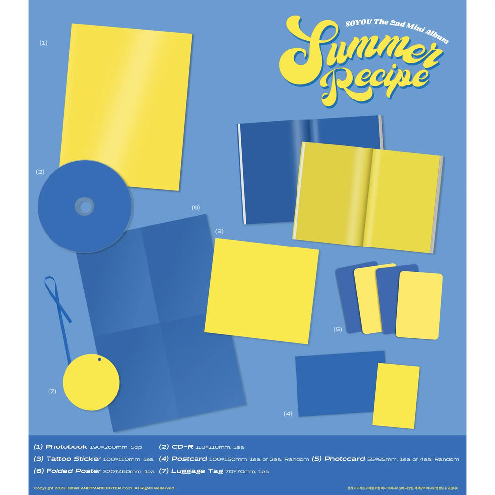 SOYOU - Summer Recipe : 2nd Mini Album - SOYOU - Album - Harumio