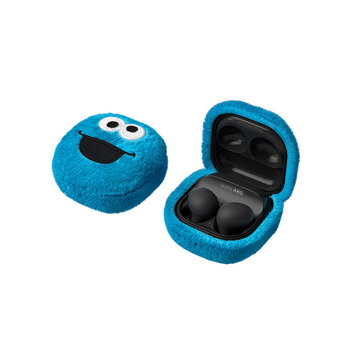 SLBS - Sesame Street Cookie Monster Cover (Galaxy Buds2 Pro)