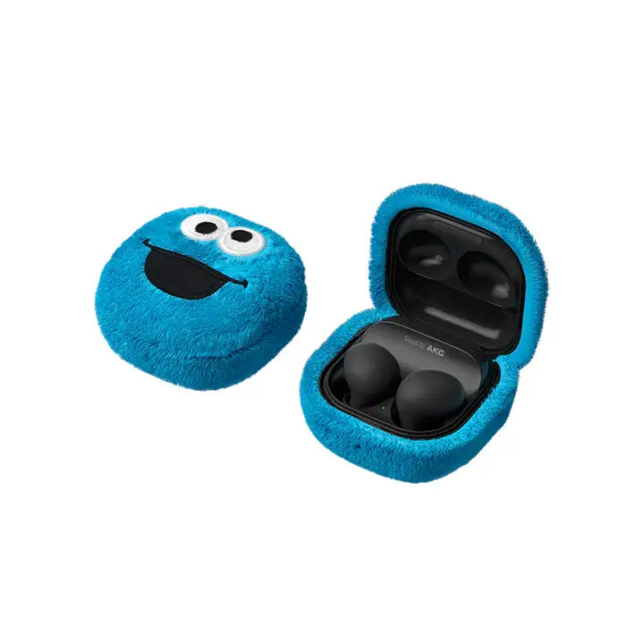 SLBS - Sesame Street Cookie Monster Cover (Galaxy Buds2 Pro) - SLBS - Home & Living, Accessories - Harumio