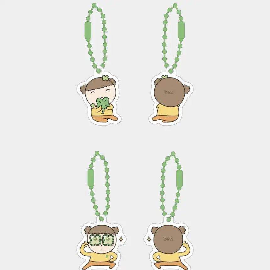 Maru Is a Puppy - Maru is a Delivery Man Acrylic Keyring (Random) - Webtoon Friends - Acrylic Keyring - Harumio