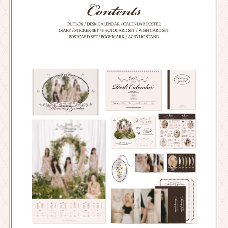OH MY GIRL - 2024 Season's Greetings - OH MY GIRL - Albums - Harumio