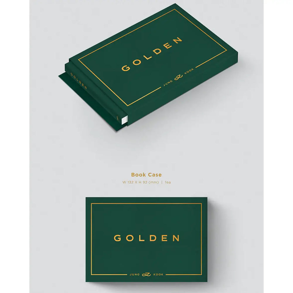 BTS Jung Kook - GOLDEN : 1st Solo Album (Weverse Album) - BTS Jung Kook - Album - Harumio