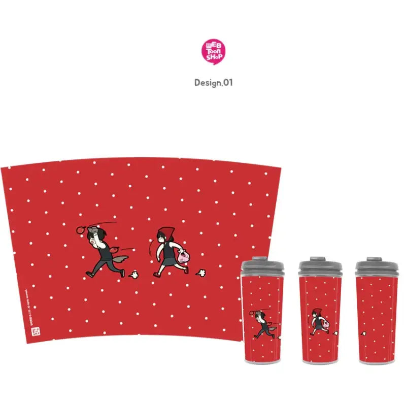 Love Revolution - Tumbler 500ml - Webtoon Shop - Tumblers - Harumio