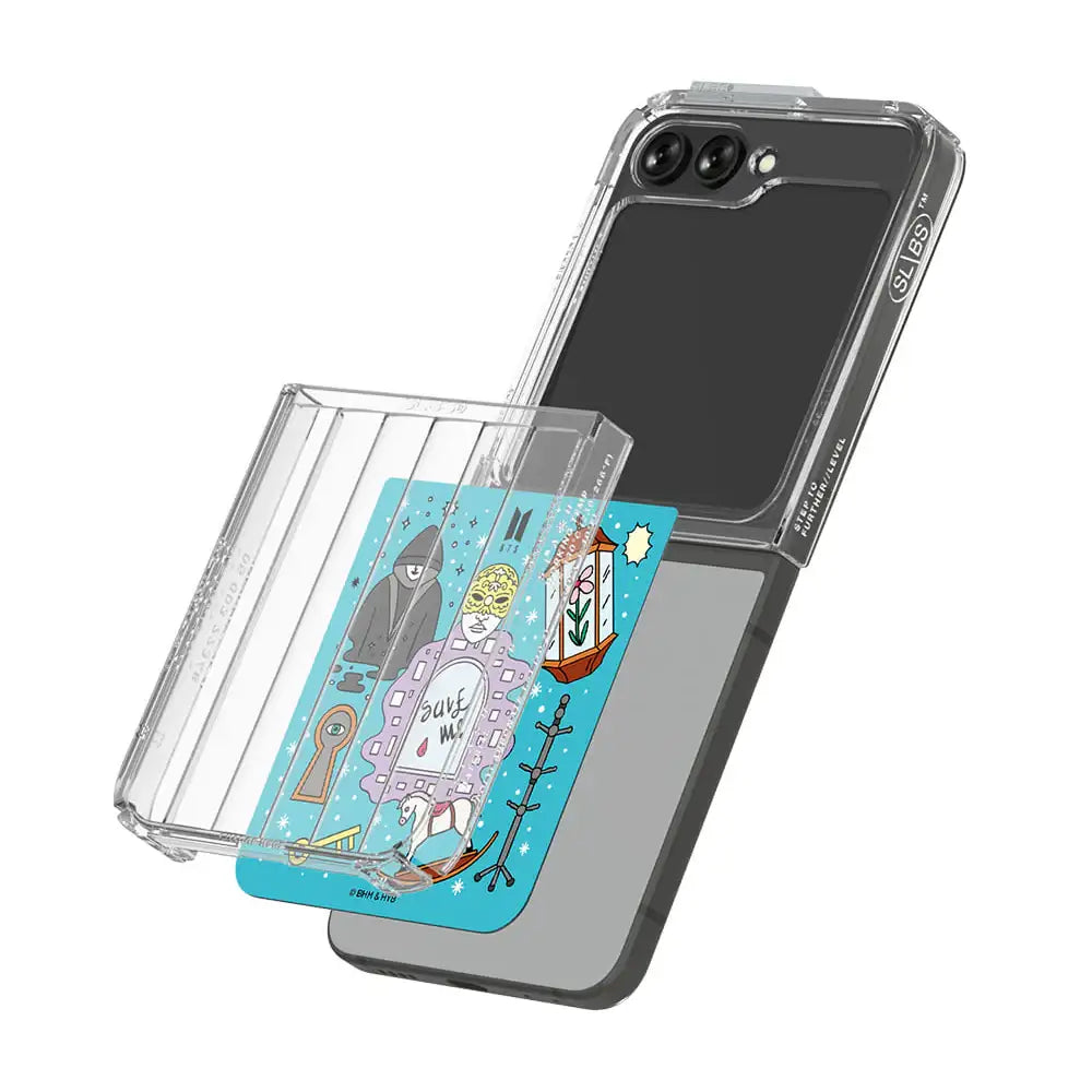 SLBS - BTS Music Theme FAKE LOVE Flip Suit Card Case Set - SLBS - Home & Living, Accessories - Harumio