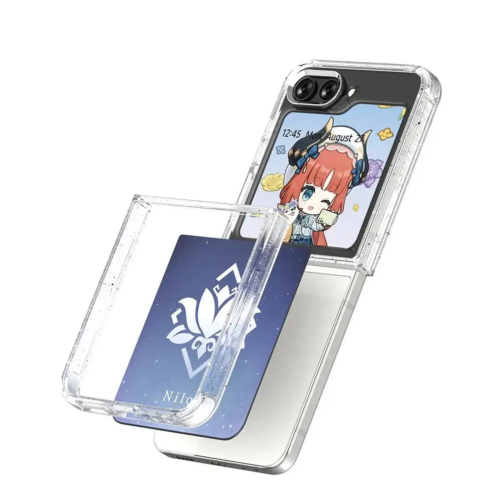 SLBS - Genshin Impact Nilu Flip Suit Card Set (Galaxy Z Flip5) - SLBS - Home & Living, Accessories - Harumio