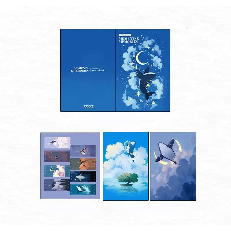 Orin - Postcard Book + Sticker Set - Soone Content - Accessories, Stationery - Harumio