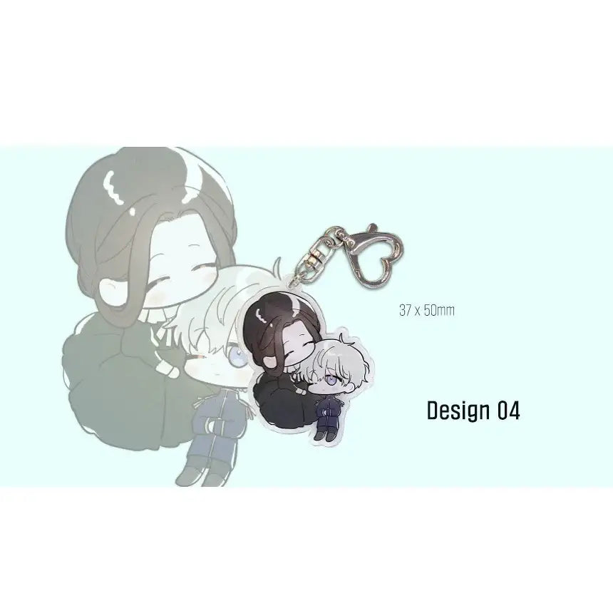 Saving My Sweetheart - SD Acrylic Keyring - BeOn - Acrylic Keyring - Harumio