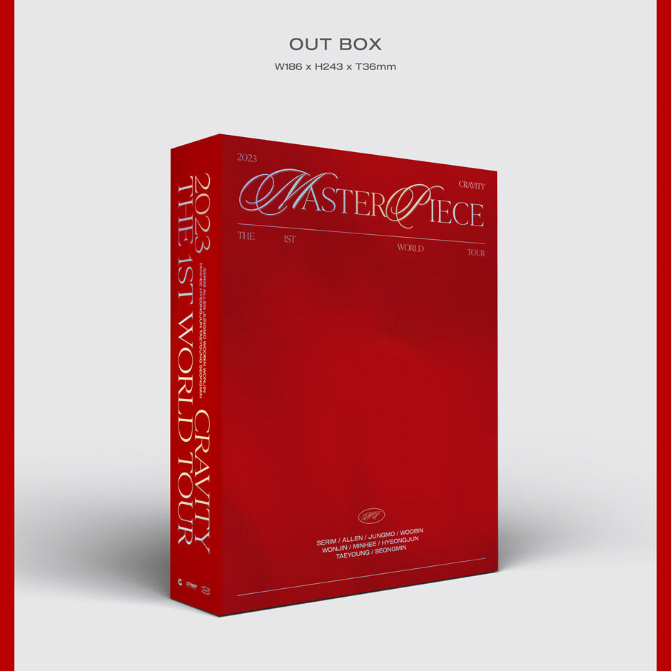 CRAVITY - 2023 The 1st World Tour : MASTERPIECE (DVD & KiT Video)