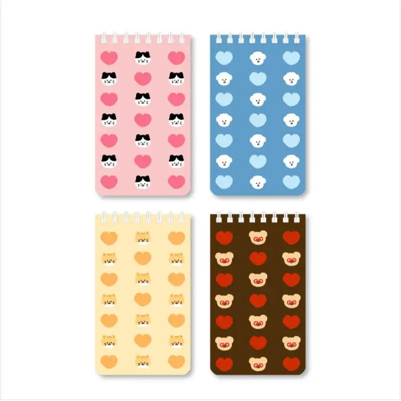 Teteum - Heart Mini Spring Note - Teteum - Stationery - Harumio