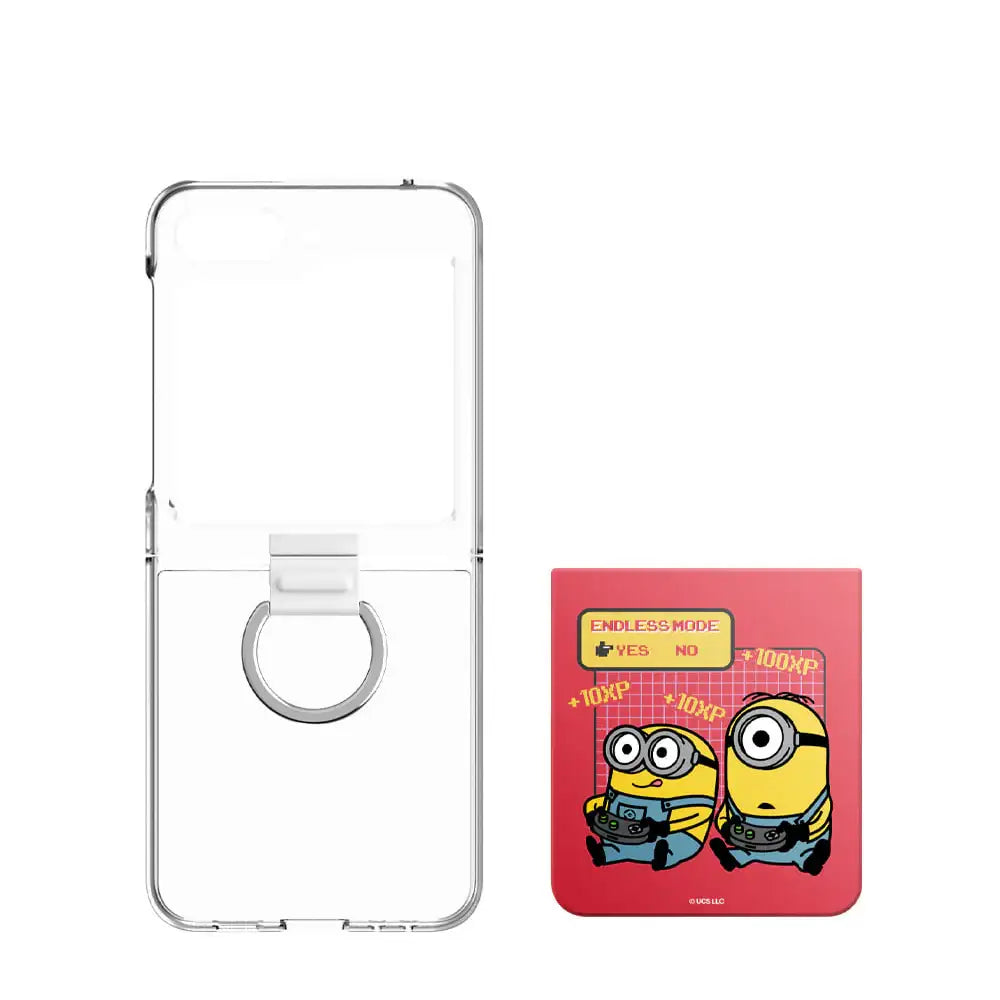 SLBS - Minions Game Duo Ring Suit Case (Galaxy Z Flip5) - SLBS - Home & Living, Accessories - Harumio
