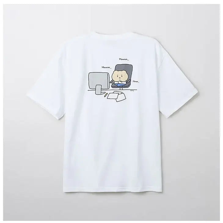 SPAO x Yurang Bear - Short Sleeve T-Shirt (White) - SPAO - T-Shirt - Harumio