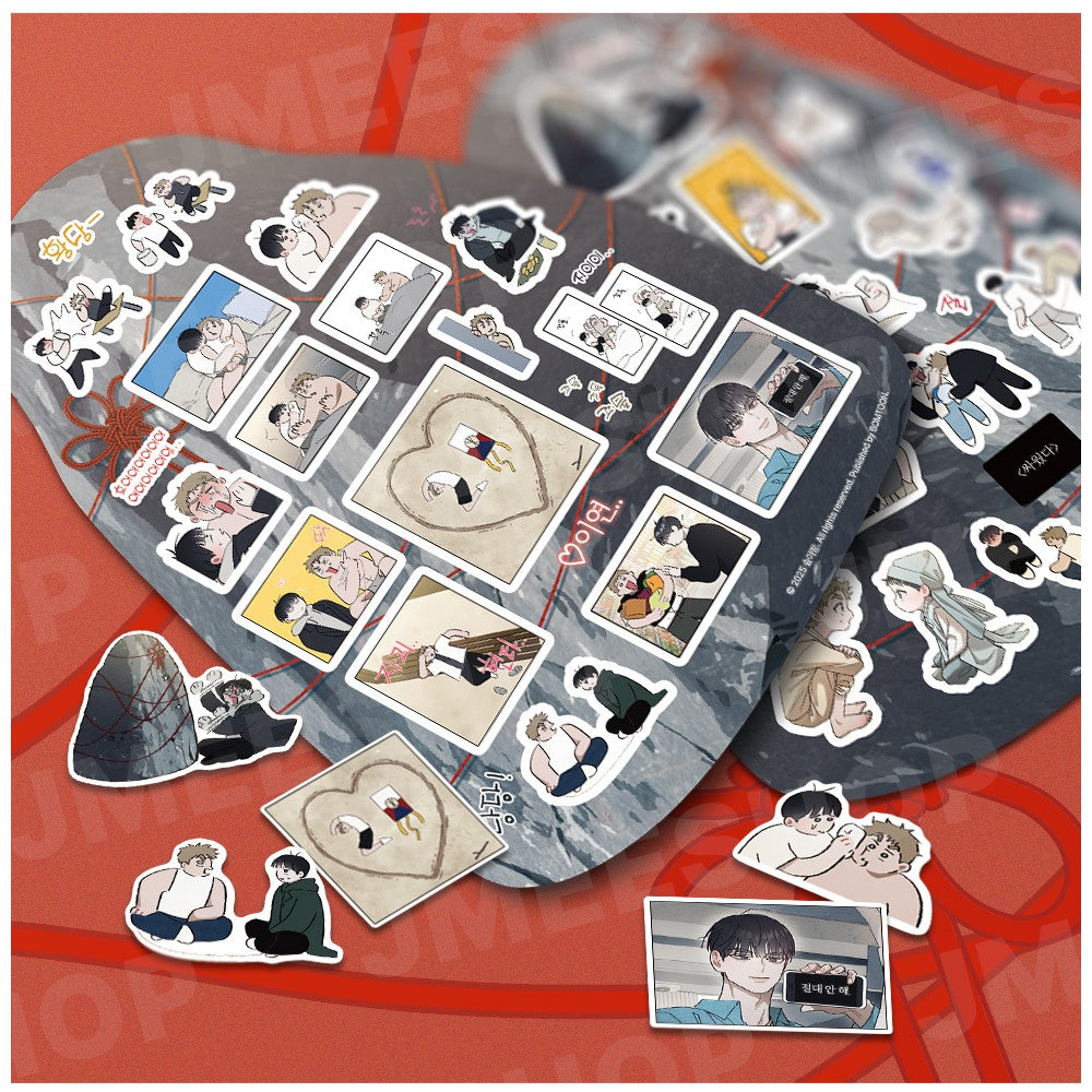 Red Thread Quest - Rock Sticker Set