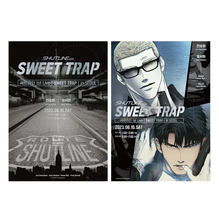 Shutline - Sweet Trap Poster Set (2 pcs) - Lezhin - Home & Living, Accessories - Harumio
