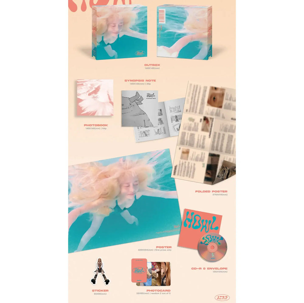 CHUU - Howl : 1st Mini Album - CHUU - Album - Harumio