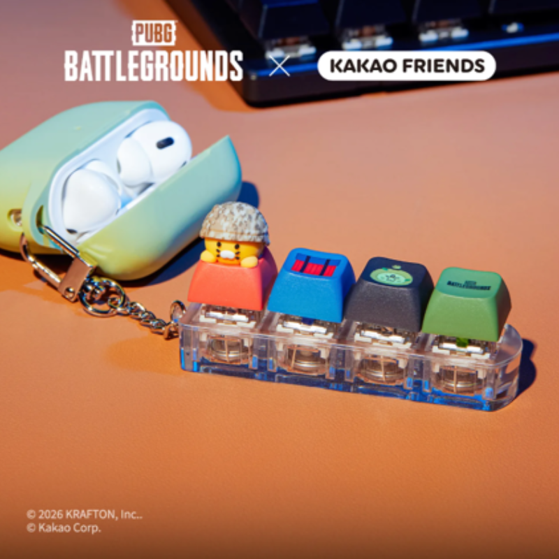 Battleground x Kakao Friends - LED Keycap Keyring