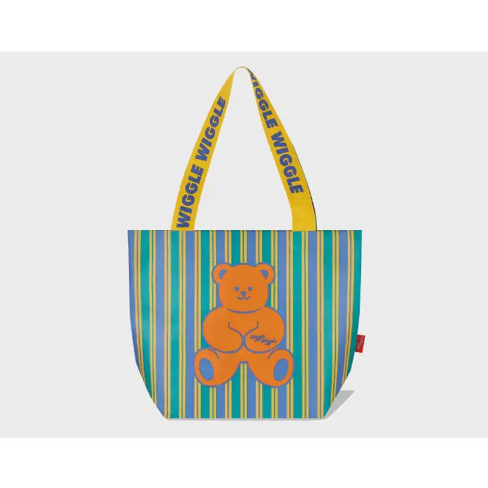 Wiggle Wiggle - Teddy Bear Reusable Shopper Bag (S) - Wiggle Wiggle - Clothing - Harumio