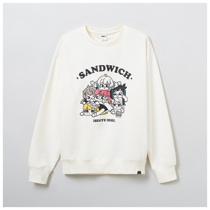 SPAO - ISEGYE IDOL Sandwich Sweatshirt