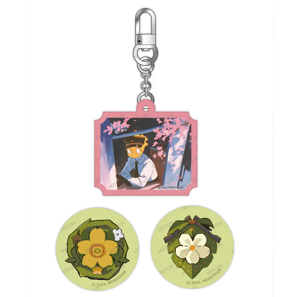 Mofun x 4Artist - Dust Girl Acrylic Keyring Set - Mofun - Acrylic Keyring - Harumio