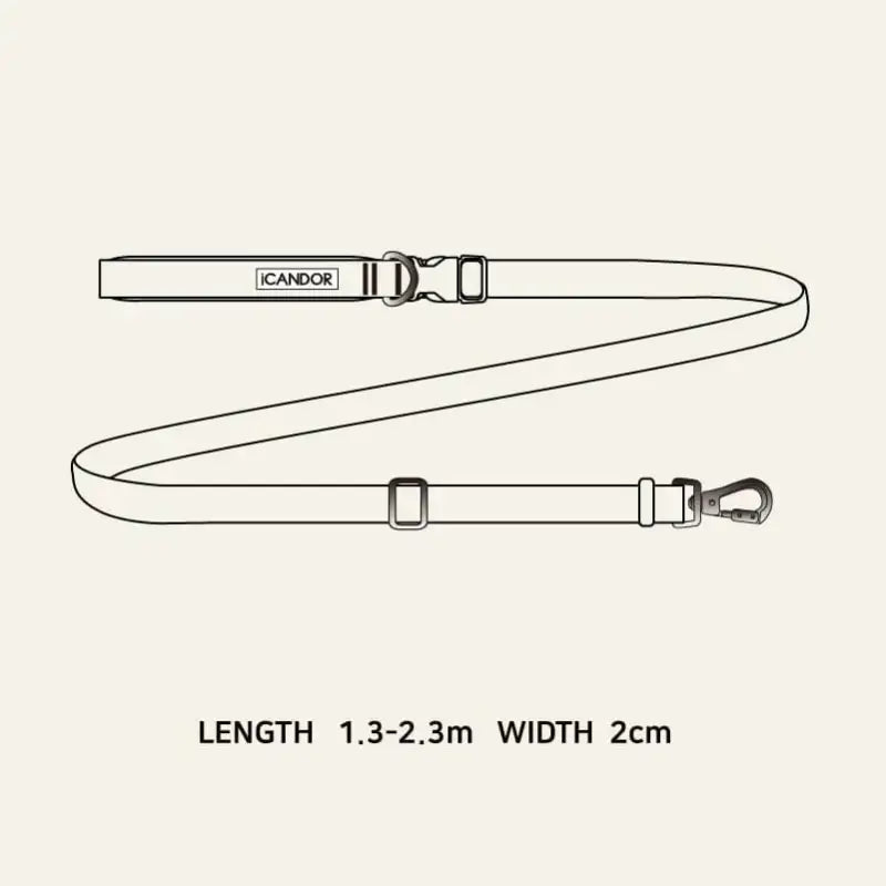 iCANDOR - Gentle Leash Bolt, Long - iCANDOR - Pet Lead - Harumio