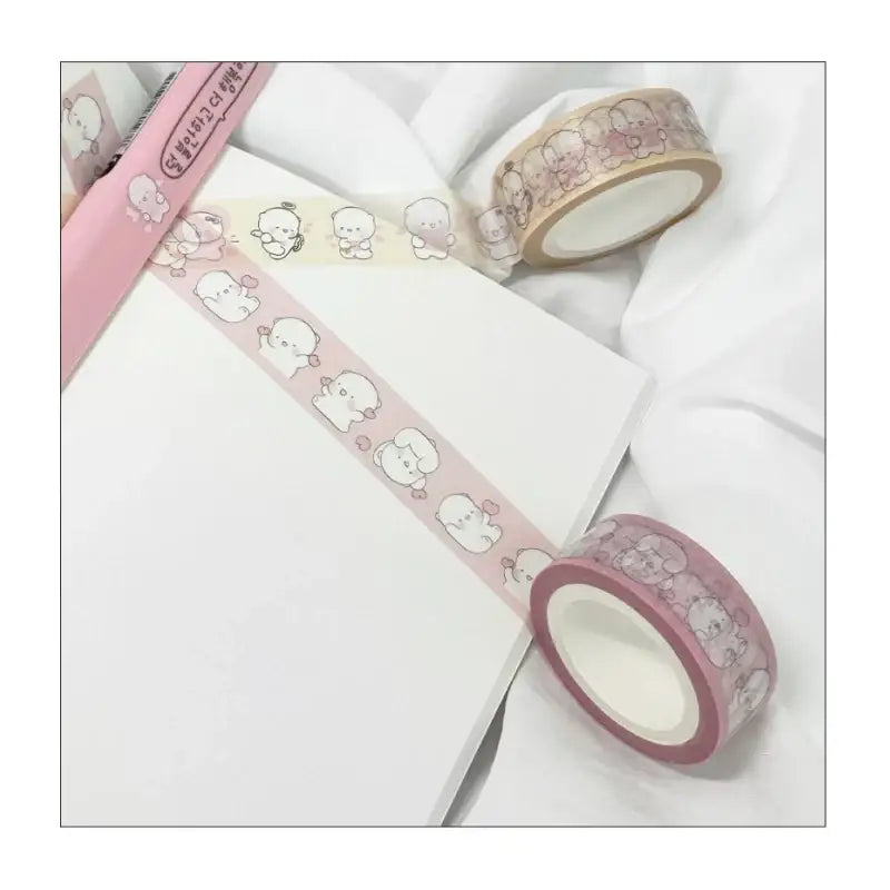 Ggongdal x Artrank - Healing Bear Masking Tape - ARTRANK - Masking Tapes - Harumio