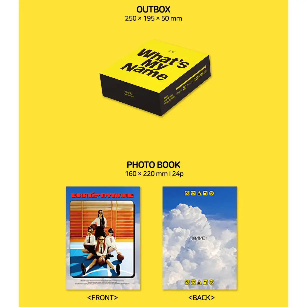 MAVE What's My Name 1st EP Album (Platform Album) Harumio