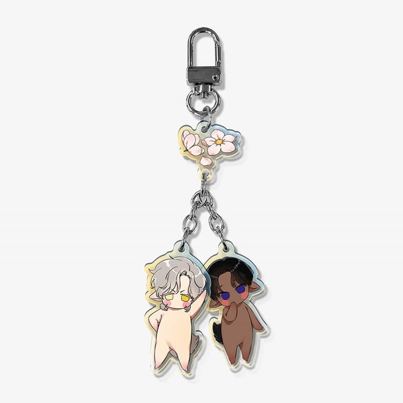 Smyrna and Capri - Acrylic Keyring