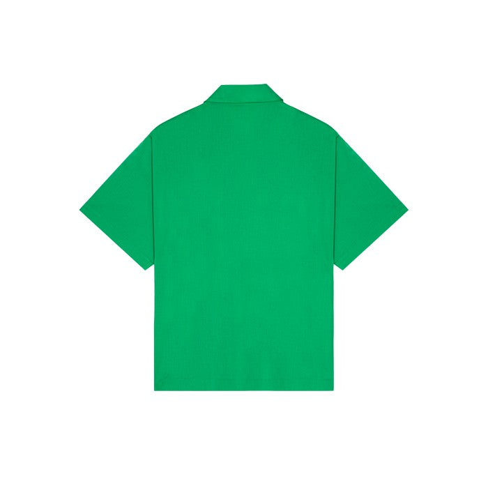 Wiggle Wiggle - Short-Sleeved Pajama Set (Lucky Puppy Green)