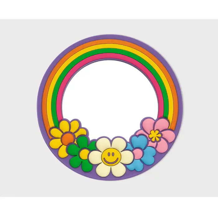 Wiggle Wiggle - Cotton Flower Round Hand Mirror - Wiggle Wiggle - Hand Mirror - Harumio