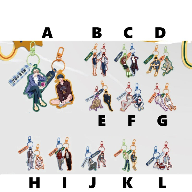 BOM SWEET HOME - Character Keyring