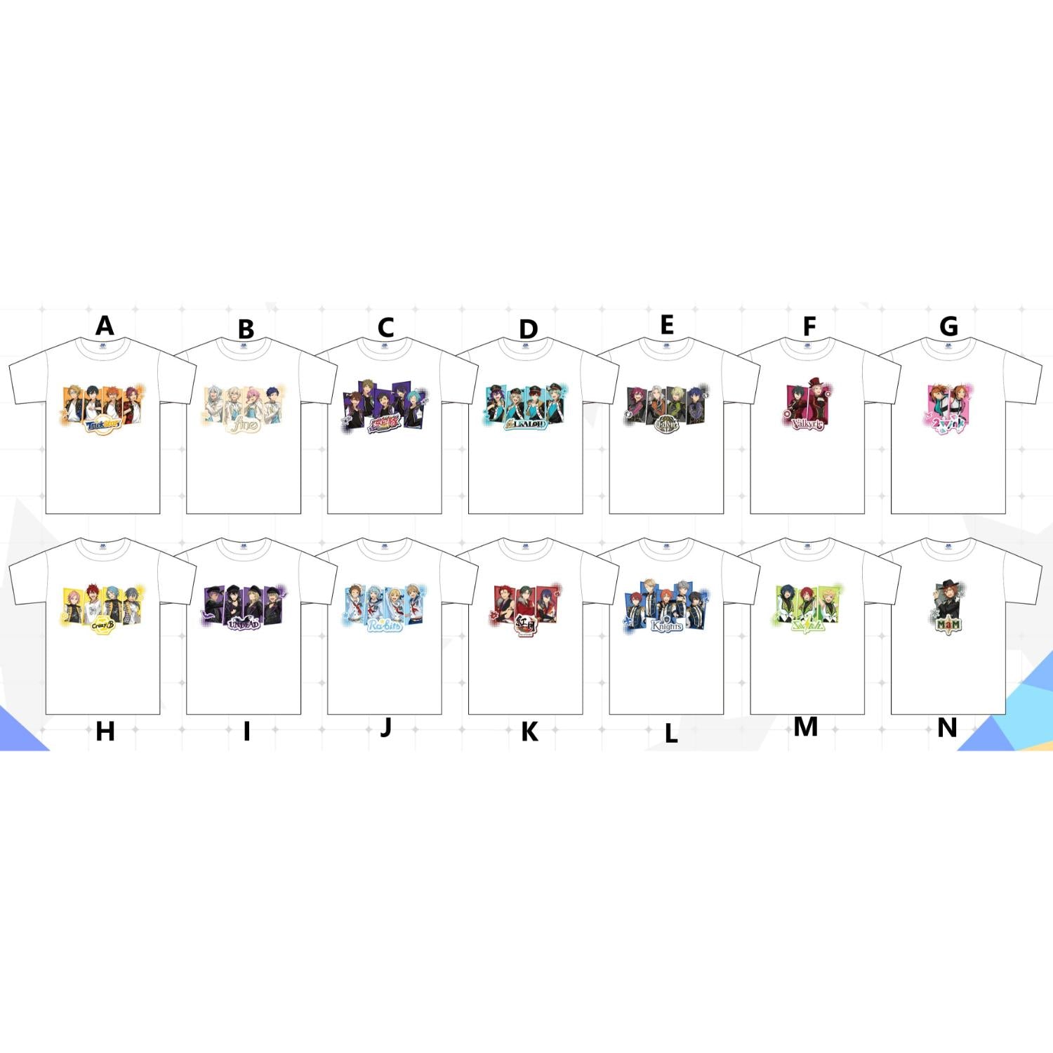 Ensemble Stars!! Precious Innocence Pop-up Store - Printed T-Shirt - Toonique - T-Shirt - Harumio