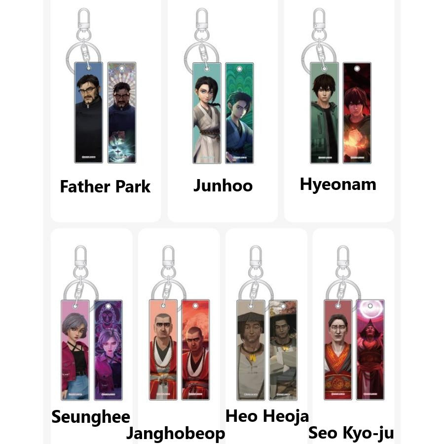 Exorcism Chronicles - Acrylic Block Keychain (Double-Sided)