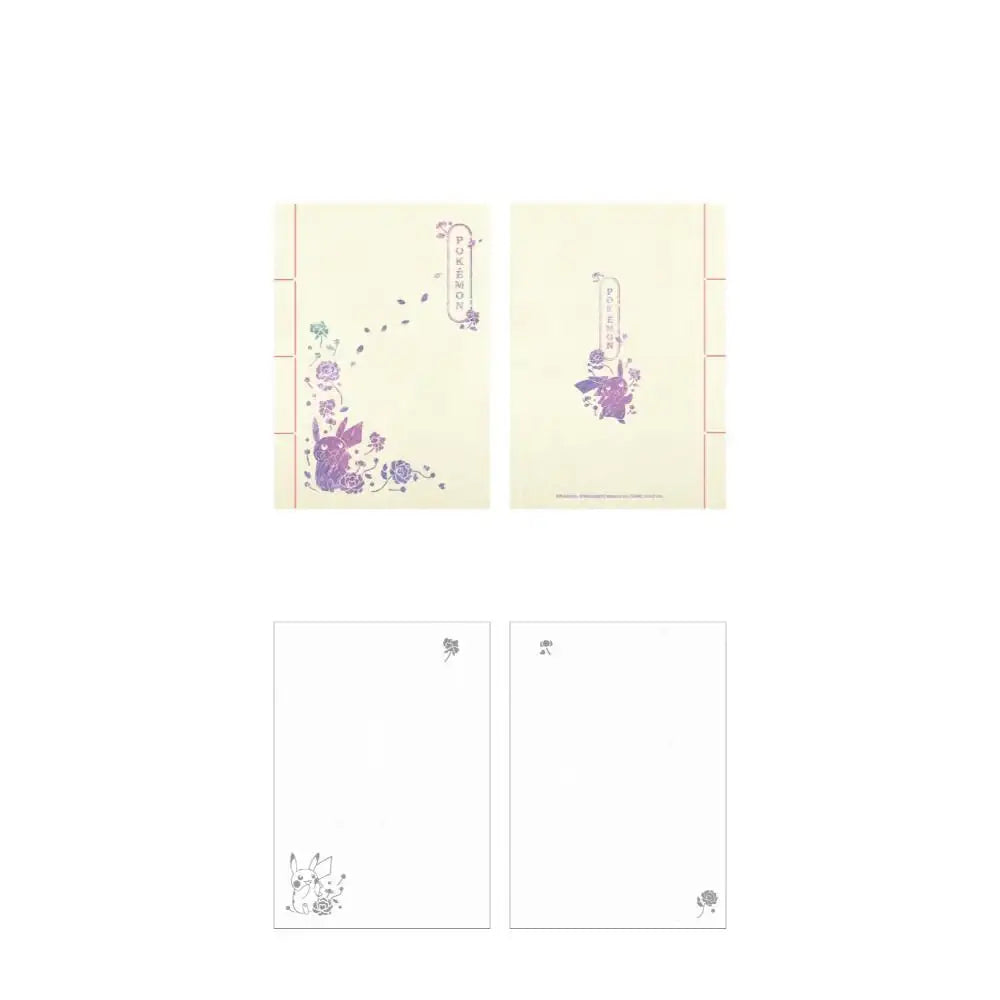 Pokémon - Pokémon “Hanbok Edition” Traditional Notebook (Flower) - Pokémon - Home & Living, Accessories - Harumio