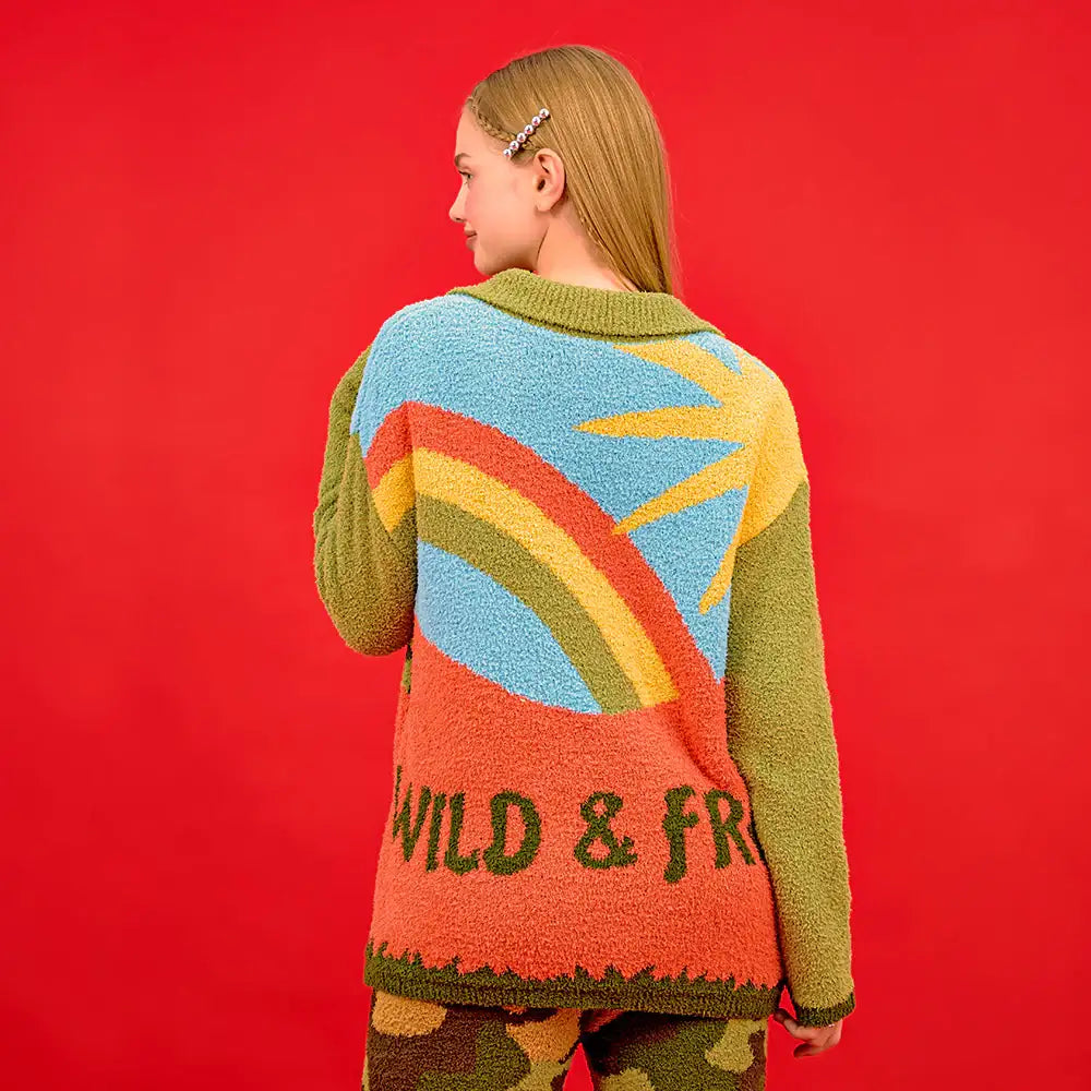 Wiggle Wiggle - Wild and Free Long Pajamas Set - Wiggle Wiggle - Clothing - Harumio